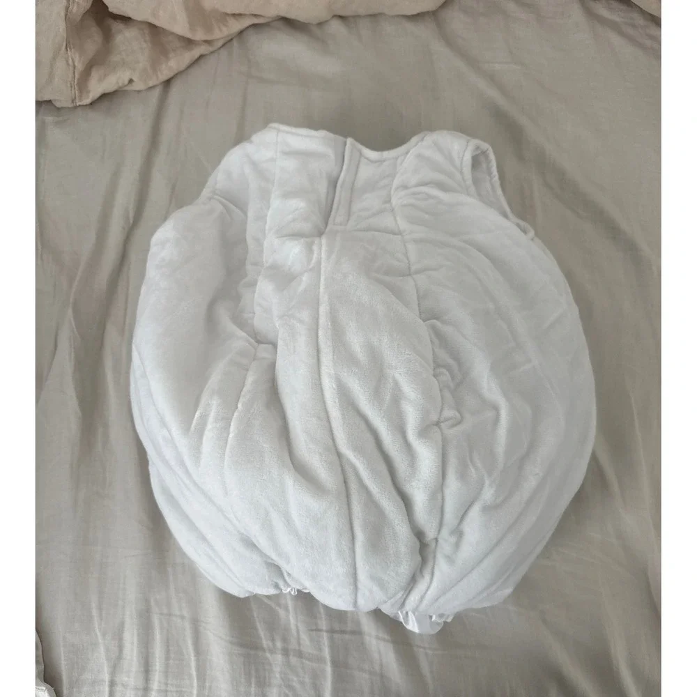 Pottery Barn Kids Puffy Ghost Halloween Costume Glow In Dark Size 4-6 *FLAW*